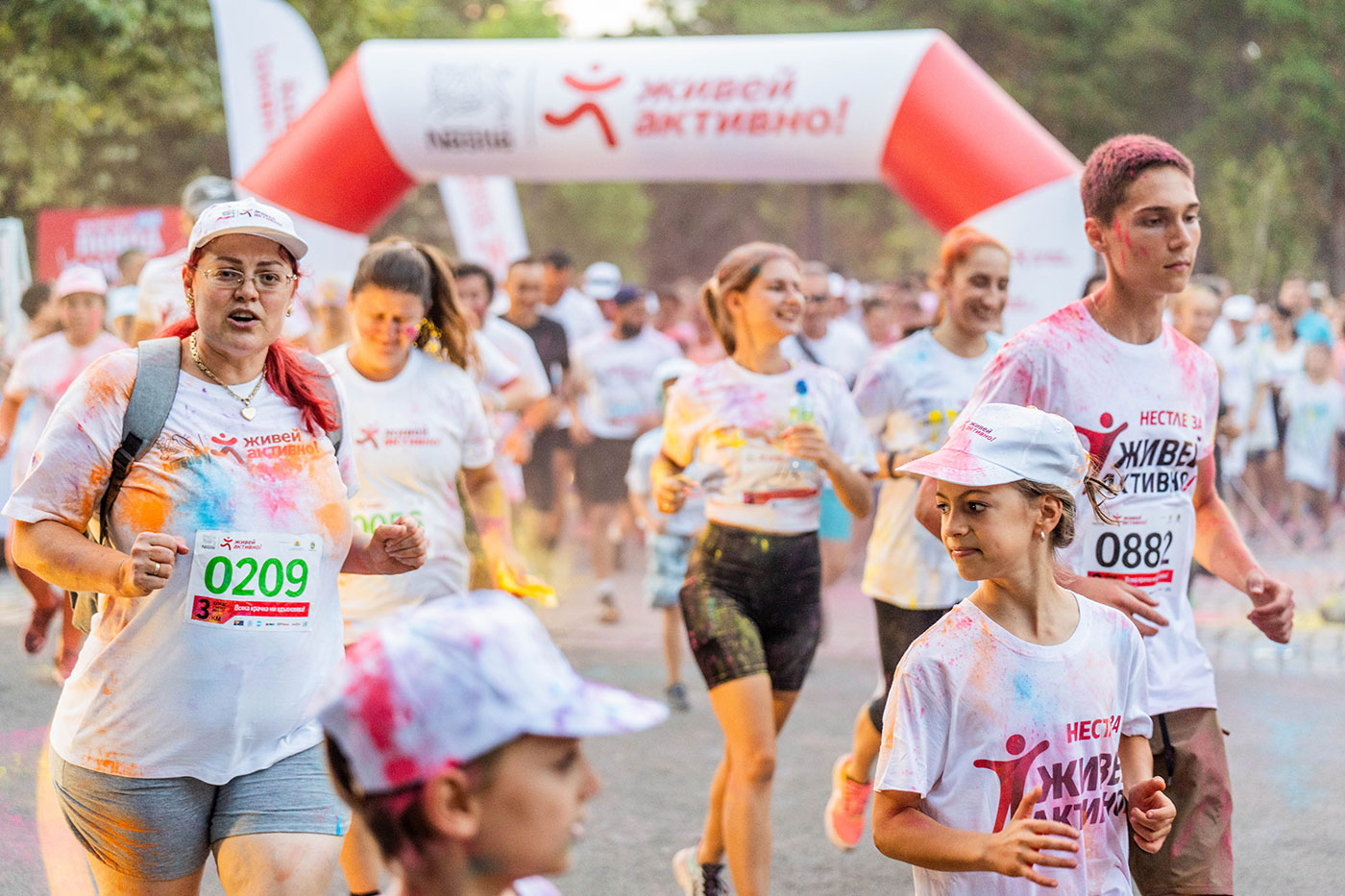 „Нестле за Живей Активно!“   празнува своя 20-ти юбилей с „Голямото цветно тичане“ в София